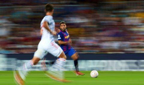 Жорди Алба играл с температура и контузия срещу Байерн Мюнхен  - 1