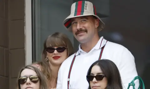 Тейлър Суифт и Травис Келси се сгодили преди две седмици, разкри бащата на футболиста - 1