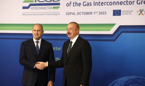 Алиев: Планираме да удвоим доставките на газ за Европа до 2027 г. - 1