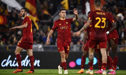 Рома победи Байер в равностоен първи полуфинал за Лига Европа - 1