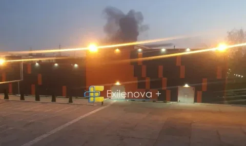 Fire breaks out at chemical plant in Togliatti after drone attack - 1