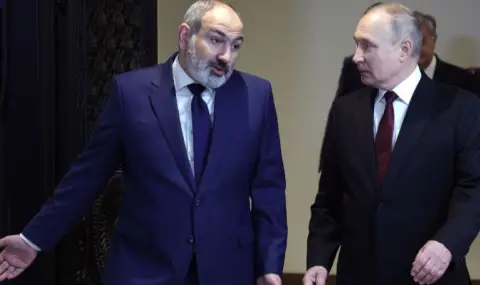 Путин прие арменския премиер Пашинян в Москва