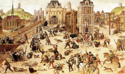 24 август 1572 г. Избиването на хугенотите във Франция - 1