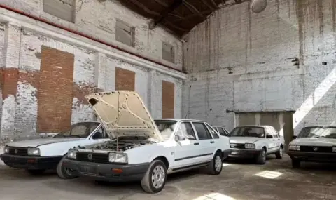 Чисто нови Volkswagen-и, но от 80-те години на миналия век, бяха открити в изоставен склад - 1