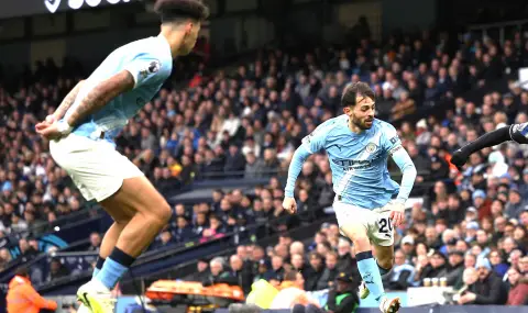 Голов спектакъл в Лондон: Манчестър Сити надви Фулъм в истински трилър с девет попадения - 1