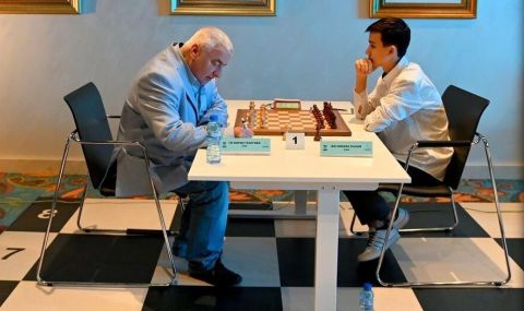 Гросмайстор Кирил Георгиев стана шампион на държавното първенство по класически шахмат кръг преди края - 1