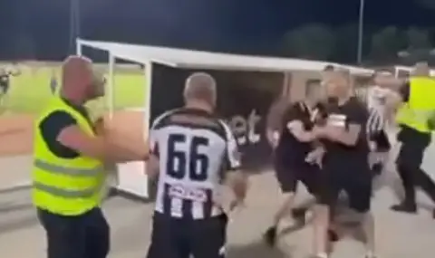 Скандал разтърси футболен двубой в Горна Оряховица: Играч на Беласица пострада след масово сбиване - 1