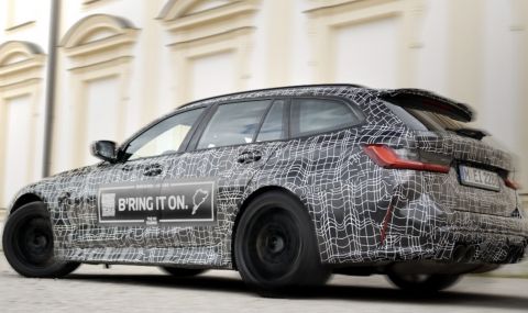 BMW загатва за скорошно представяне на практичното M3 комби - 1