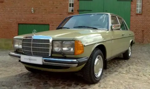 Един 40-годишен Mercedes-W123 с пробег от... 82 км - 1