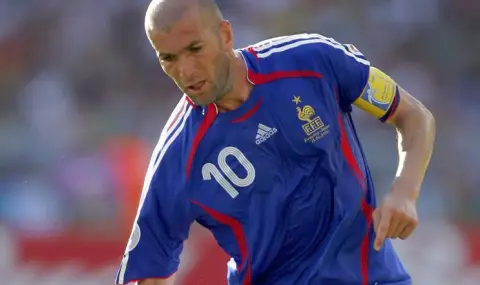 Зинедин Зидан е футболният крал на Франция - 1