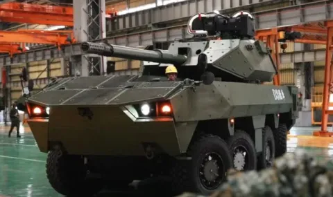 Taiwan shows off Cheetah wheeled combat vehicle - 1