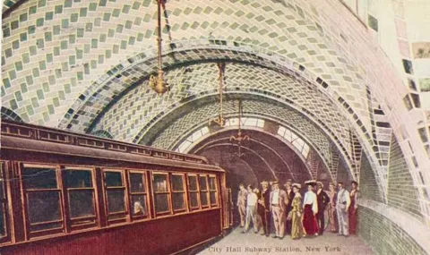 На 27 октомври 1904 г. Ню Йорк открива метрото - 1