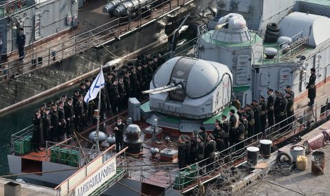 Украйна стана първата държава, поразила вражески кораб, който не е въведен в експлоатация - 1