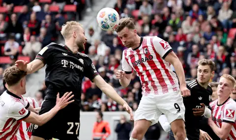 Байерн Мюнхен с драматичен обрат срещу Фрайбург: Победа с два гола в добавеното време - 1