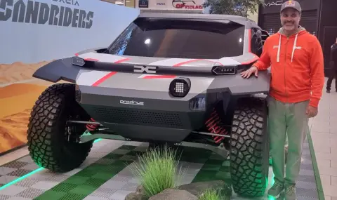 The man driving the fastest Dacia came to Bulgaria  - 1