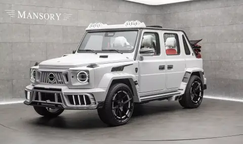 Mansory отряза тавана на G-Class в поредния си брутален тунинг проект - 1