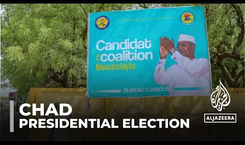 Chad elects president after three years of military rule  - 1