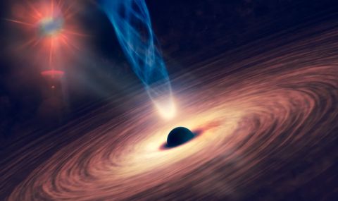 Астрономи наблюдаваха как черна дупка разкъсва звезда - 1