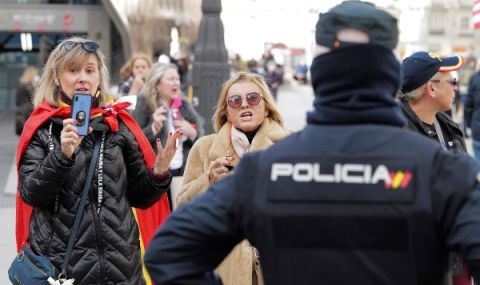 Големи протести в Испания - Февруари 2021 - 1