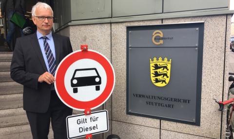 Щутгартски съд забрани дизела от 2018 г. - 1
