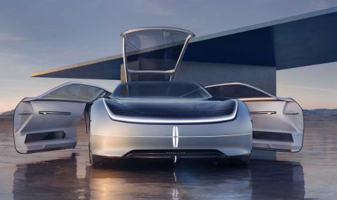 Извънземен Lincoln показва лицето на бъдещите електрически автомобили - 1