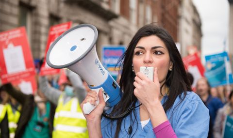 72-часова стачка на младшите лекари в Англия - 1