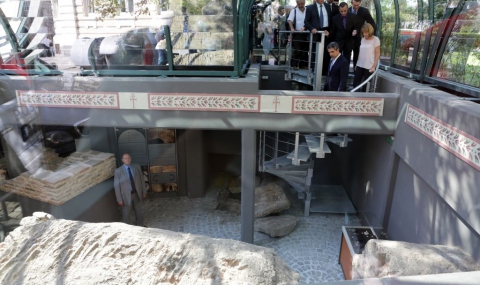 Президентът откри комплекса при гробницата на Хонорий в София - 1