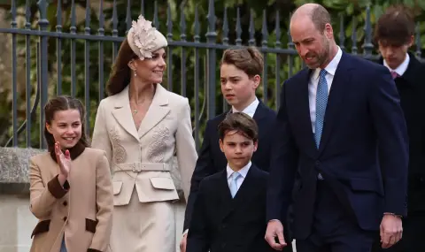 Принц Уилям и Кейт отбелязаха 8-ия рожден ден на принц Луи с невиждани досега лични кадри (ВИДЕО) - 1