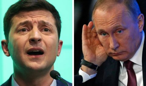 Украйна иска пряк разговор Путин - Зеленски, стига Путин "да не го е страх" - 1