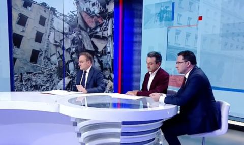 Искри в ефира: "Дебат" между ПП, ГЕРБ и БСП прерасна в скандал и говорилня - 1