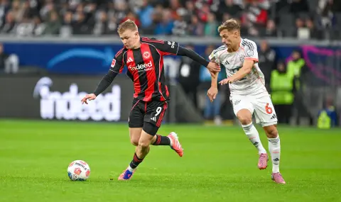 Байерн Мюнхен срази Айнтрахт и затвърди доминацията си в Бундеслигата - 1