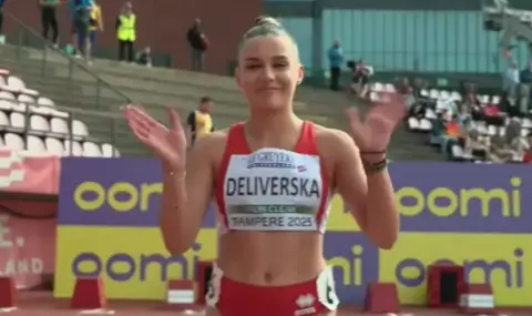 Ива Деливерска е полуфиналистка на 100 м с препятствия на Европейското първенство по лека атлетика - 1