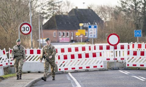 Дания затяга граничния контрол - 1