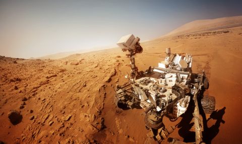 Откриха доказателства за съществуването на вода на Марс - 1