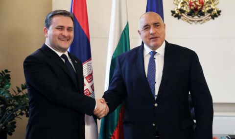 Борисов се срещна с министъра на външните работи на Сърбия - 1