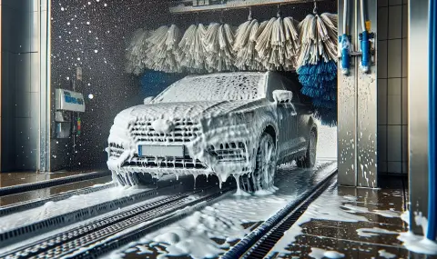 Ford патентова нова технология, която автоматично ще подготвя колата за измиване - 1