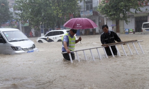 Потоп в Китай (Видео) - 1