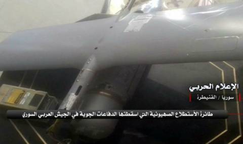 Сирийската армия свали израелски разузнавателен дрон - 1