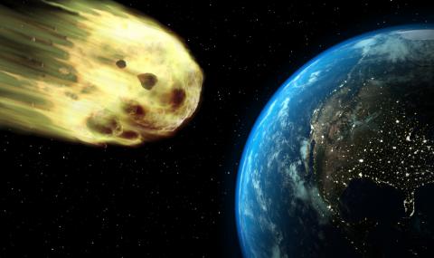 Астероид беше на косъм от сблъсък със Земята (ВИДЕО) - 1