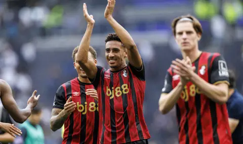 Борнемут с впечатляващ обрат срещу Фулъм и второ място във Висшата лига - 1