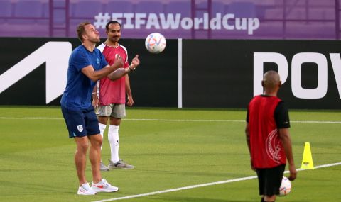 Английските национали тренират дузпи по специален метод преди Мондиал 2022 - 1