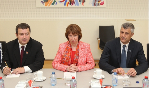 Ивица Дачич и Хашим Тачи на нова среща в Брюксел - 1