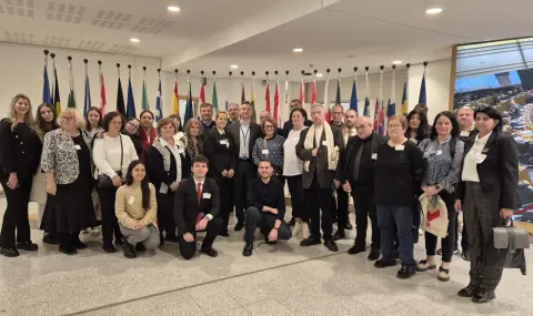 Контролната комисия на БСП посети Брюксел по покана на Кристиан Вигенин - 1