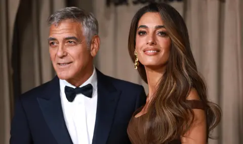 Амал Клуни отново влезе в ролята на общественик на дамско събитие в Милано - 1