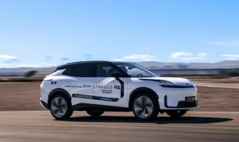 Lynk & Co 08, който се продава и у нас, измина почти 300 км без капка бензин - 1