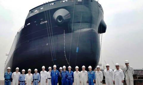 В Китай спуснаха на вода втори 45 000-тонен кораб, поръчан от Параходство БМФ АД - 1