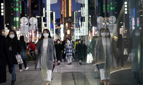 Япония за първи път регистрира толкова заразени за ден - 1