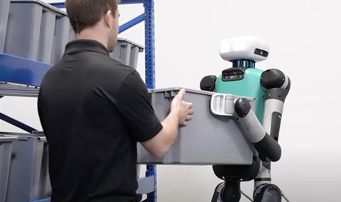 Двукрак робот заменя хората на работа в складовете (ВИДЕО) - 1