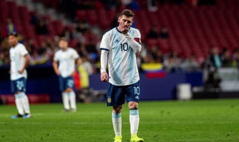 Меси няма нито един вкаран гол от игра в последните си 10 мача за Аржентина - 1