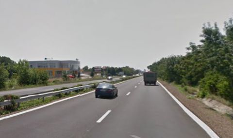 До 22-ри юли движението по път I-6 при входа на Бургас ще е двупосочно в платното за София - 1